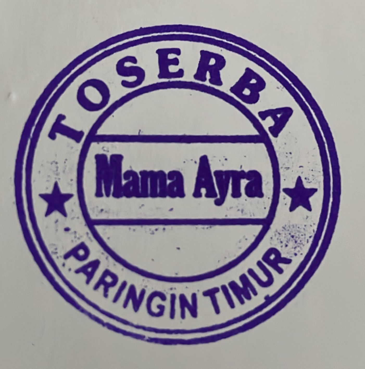 TOSERBA Mama Ayra