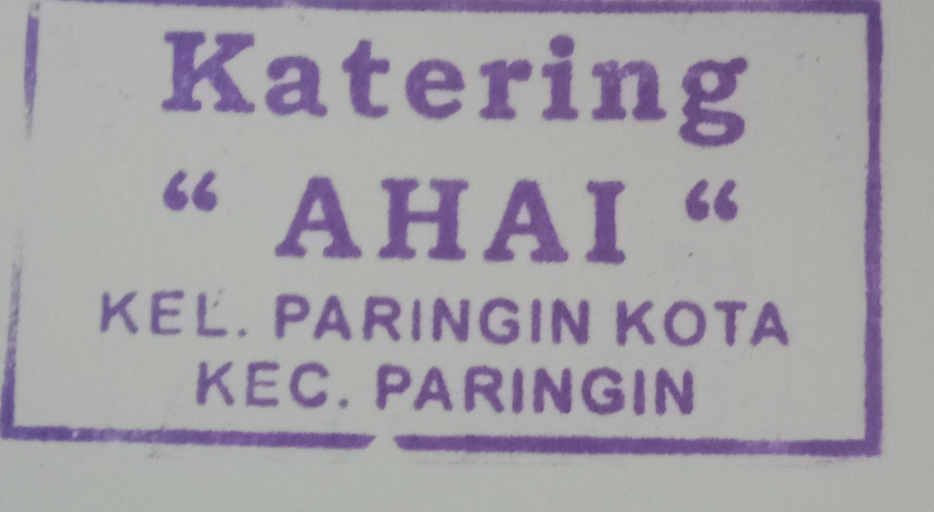 KATERING AHAI