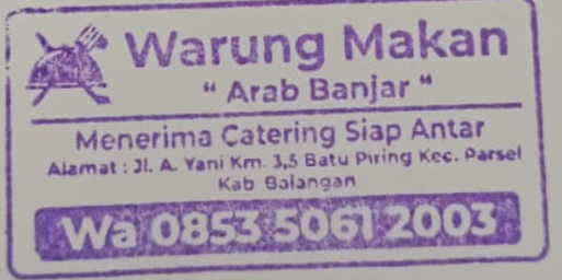 WARUNG MAKAN "ARAB BANJAR"