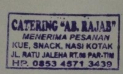 CATERING AB.RAJAB