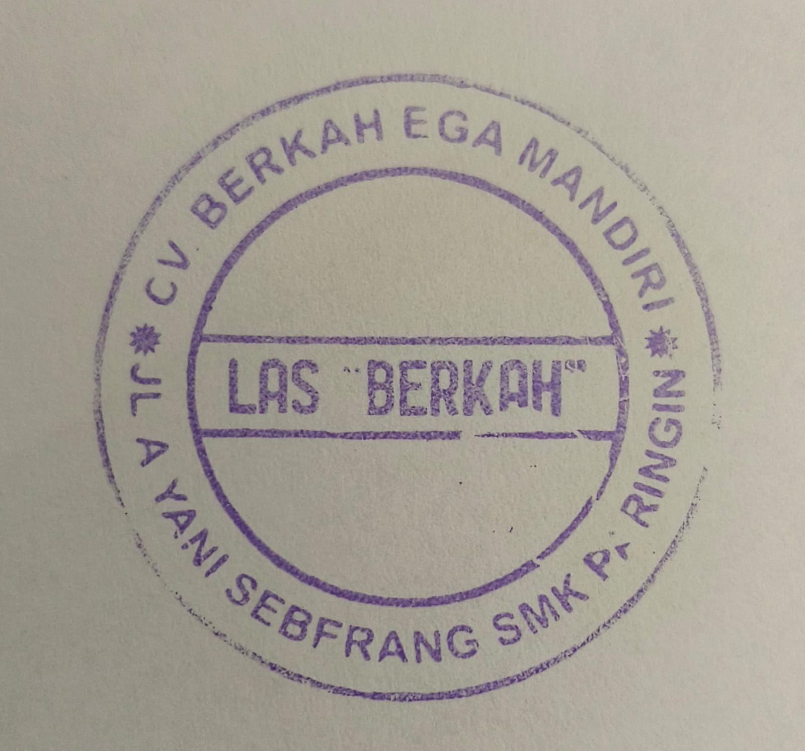 CV. BERKAH EGA MANDIRI