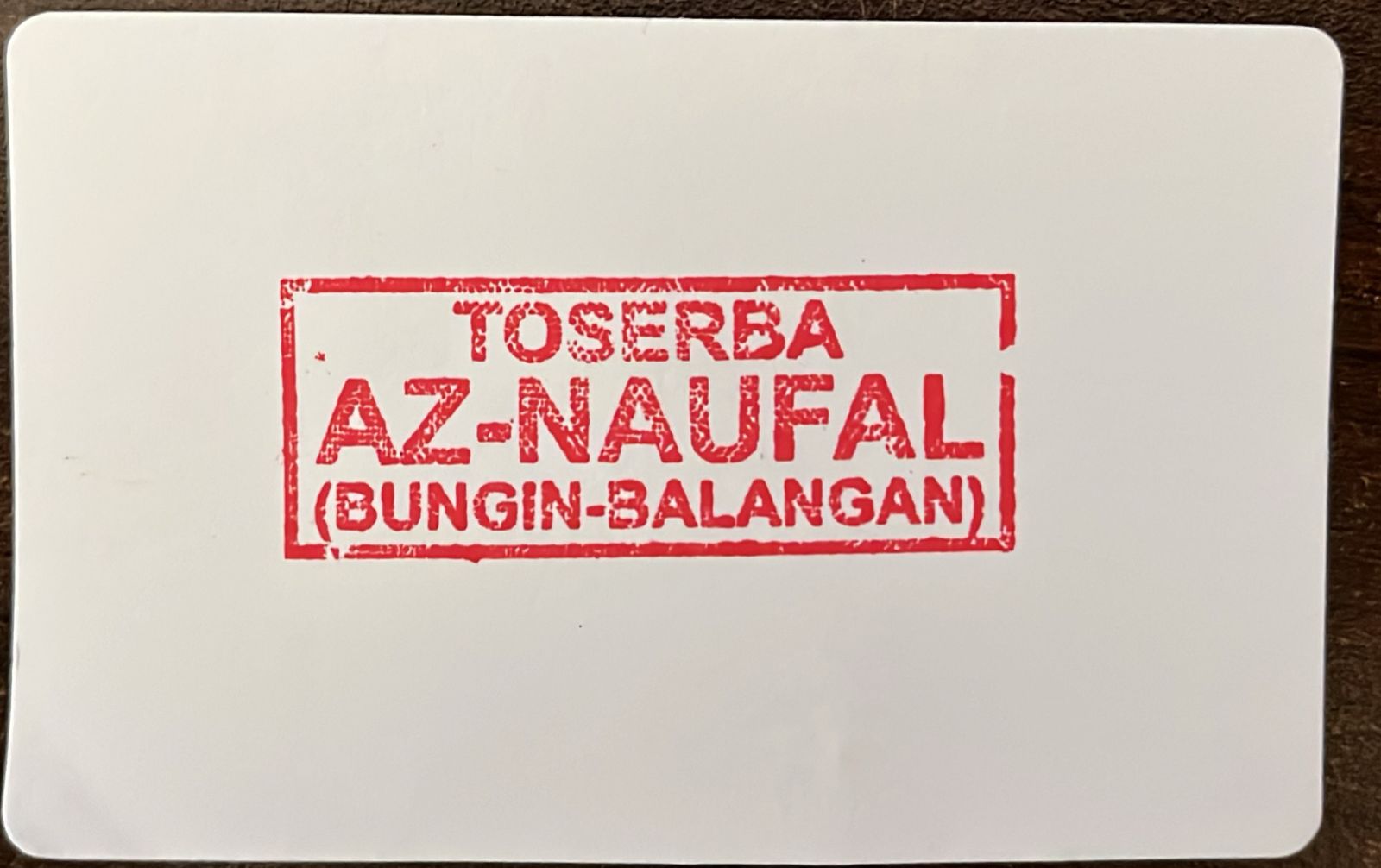 TOSERBA AZ-NAUFAL 