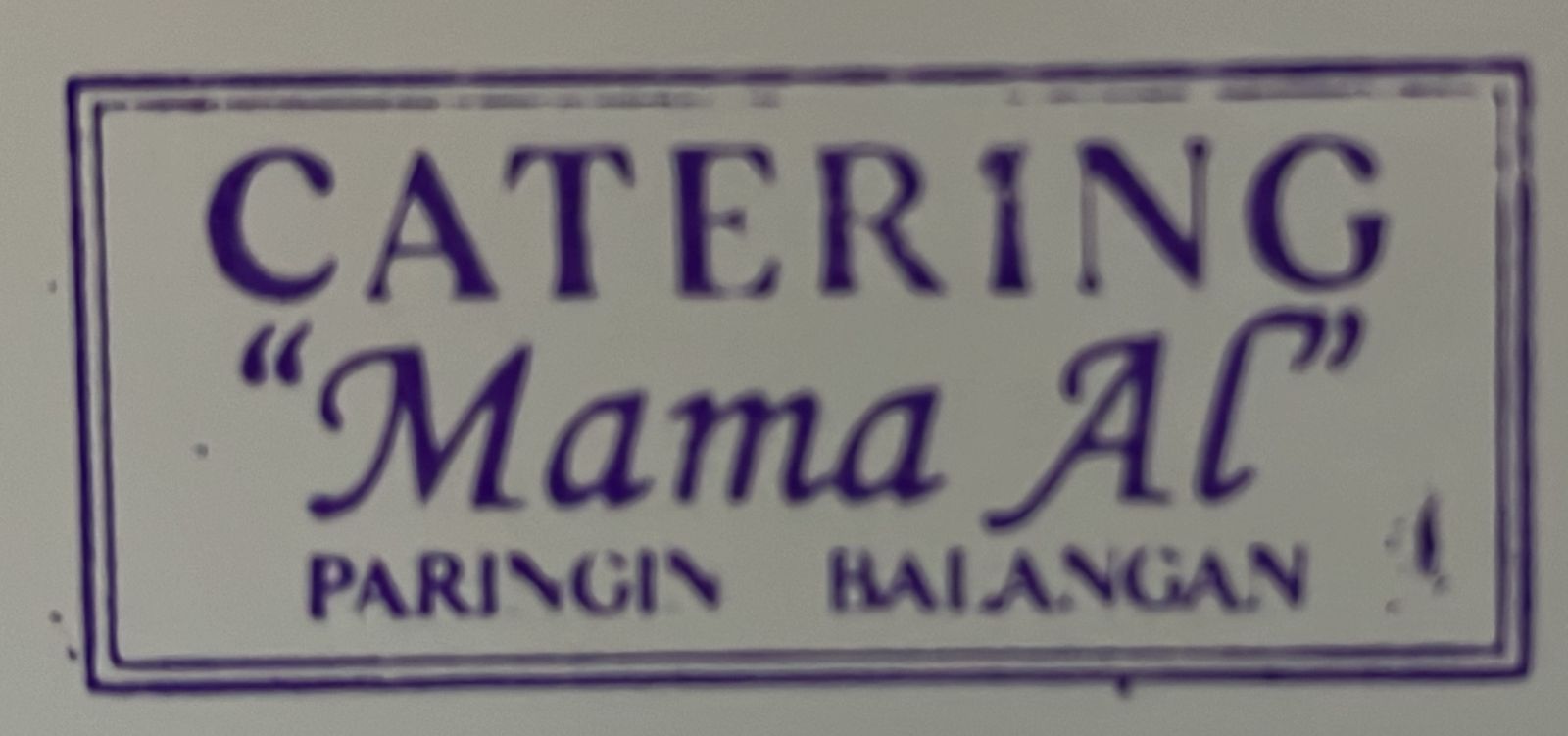 CATERING MAMA AL