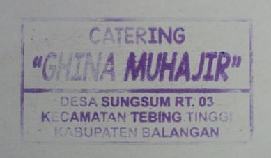 CATERING GHINA MUHAJIR