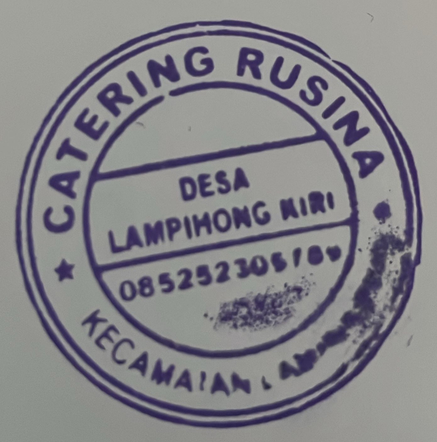 CATERING RUSINA
