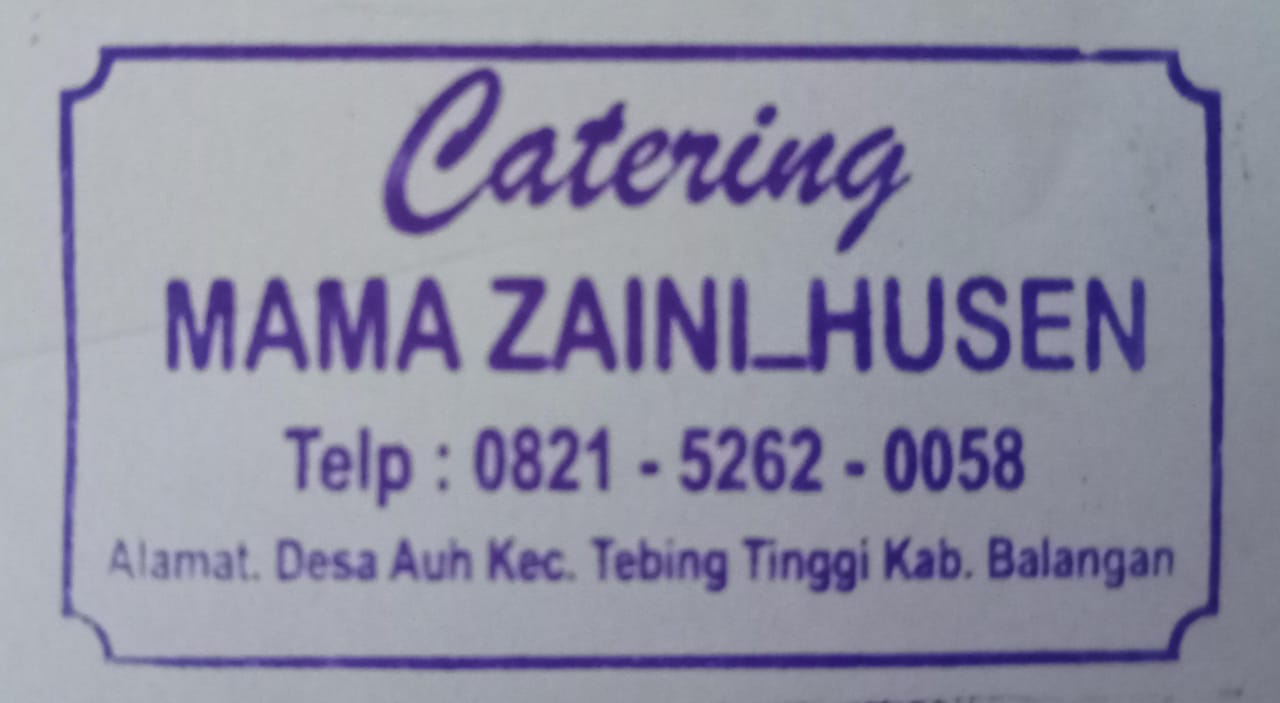 CATERING MAMA ZAINI_HUSEN