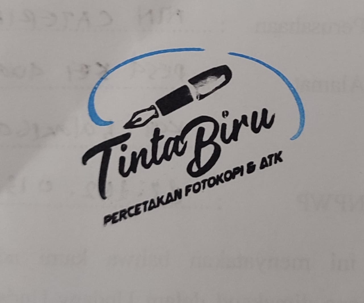 Toko Tinta Biru