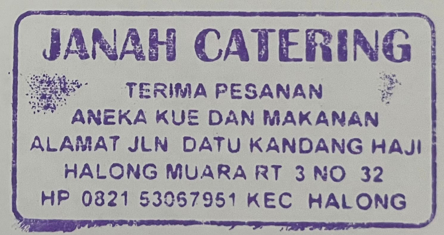 JANAH CATERING