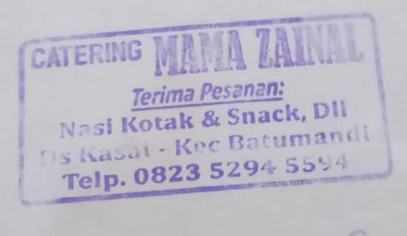 CATERING MAMA ZAINAL