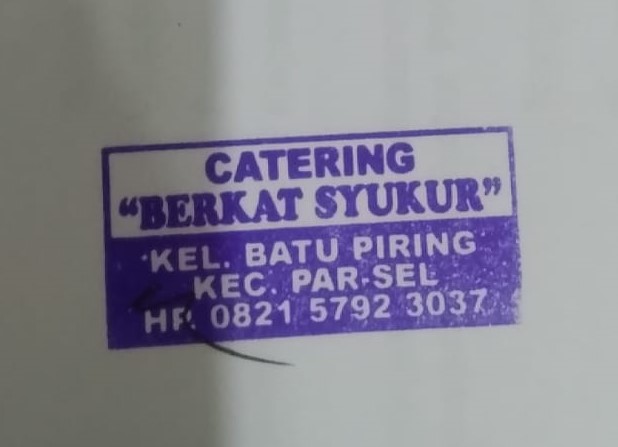 CATERING BERKAT SYUKUR