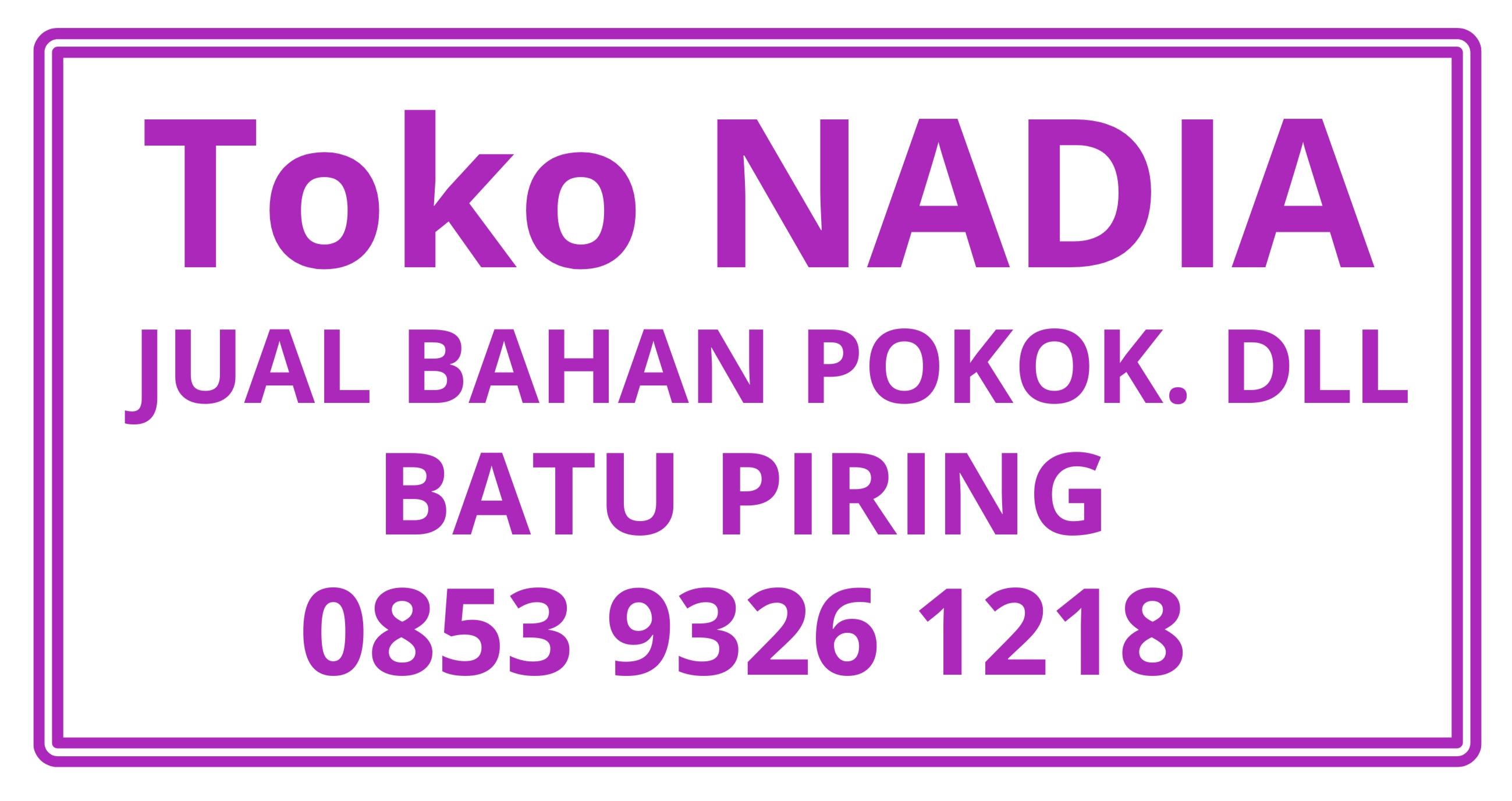 TOKO NADIA BATU PIRING 