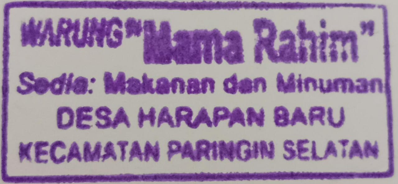 WARUNG MAMA RAHIM