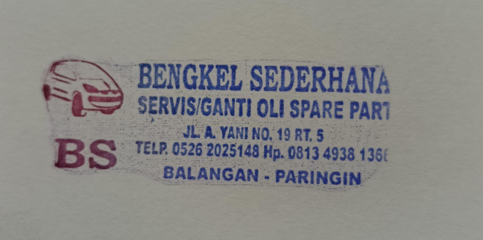 BENGKEL SEDERHANA