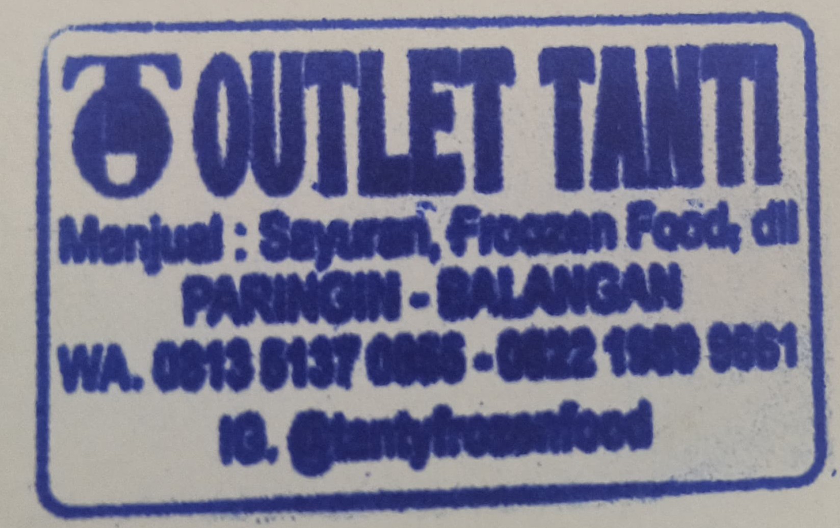 OUTLET TANTI