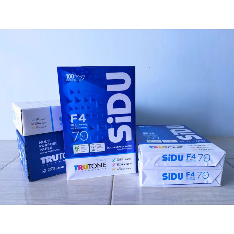 Kertas F4 70 gram - SIDU