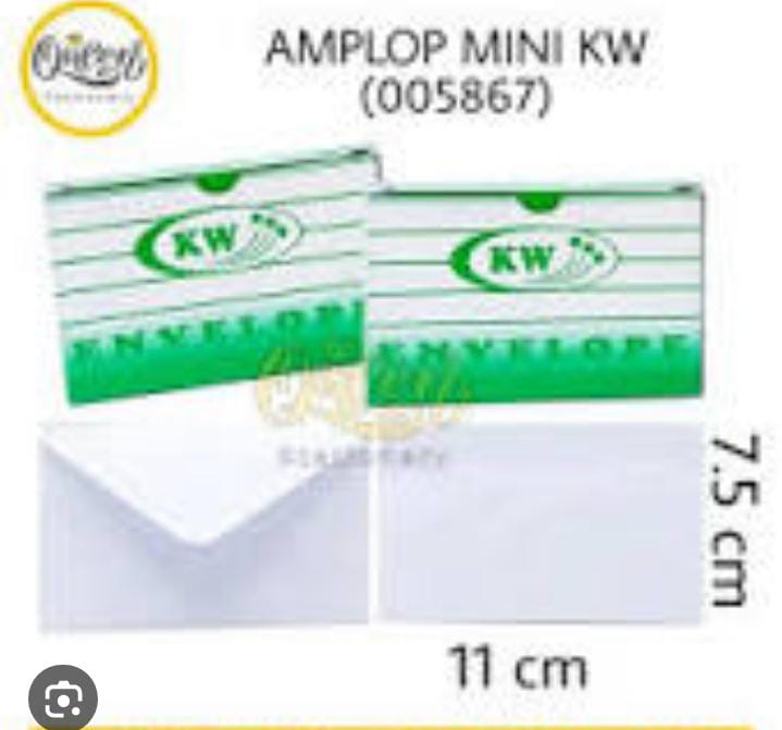 AMPLOP ENVELOPE KW