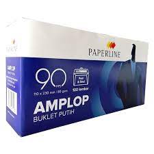 amplope paperline 90 pps isi 100 lembar