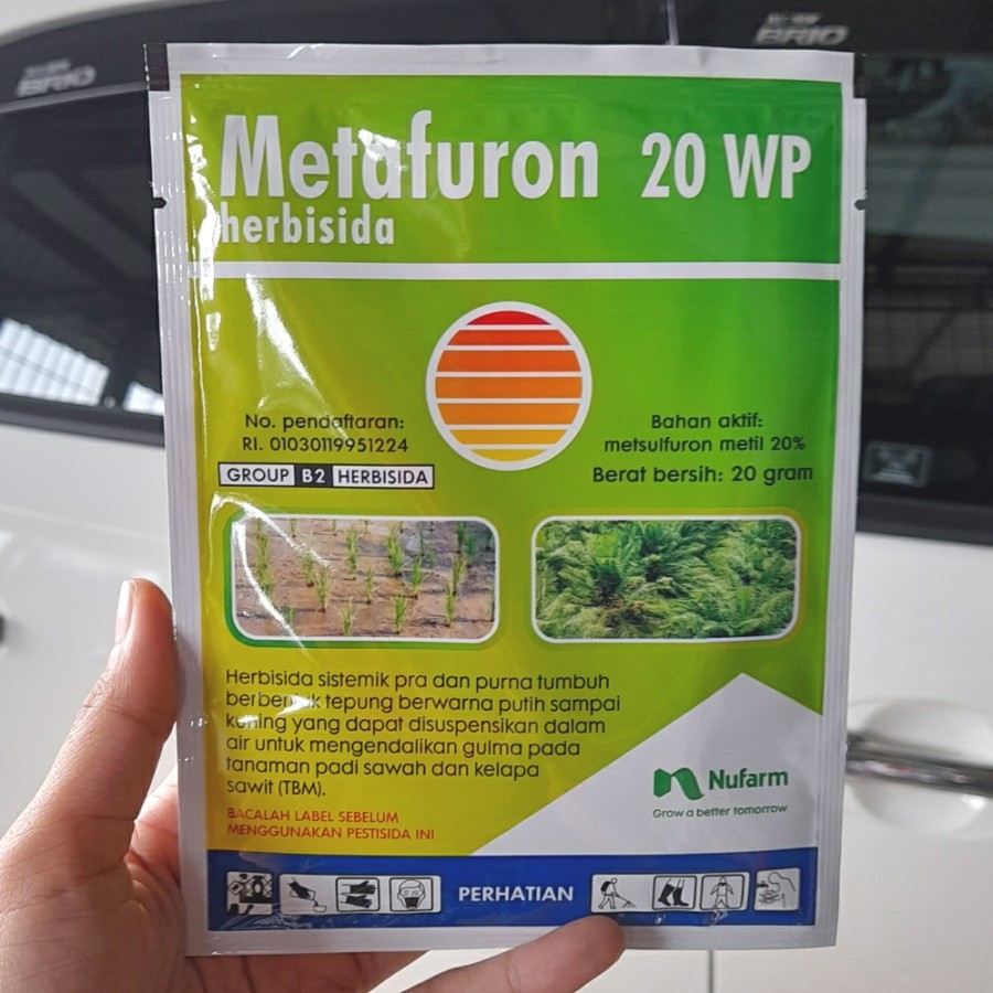 herbisida metafuron 20 wp