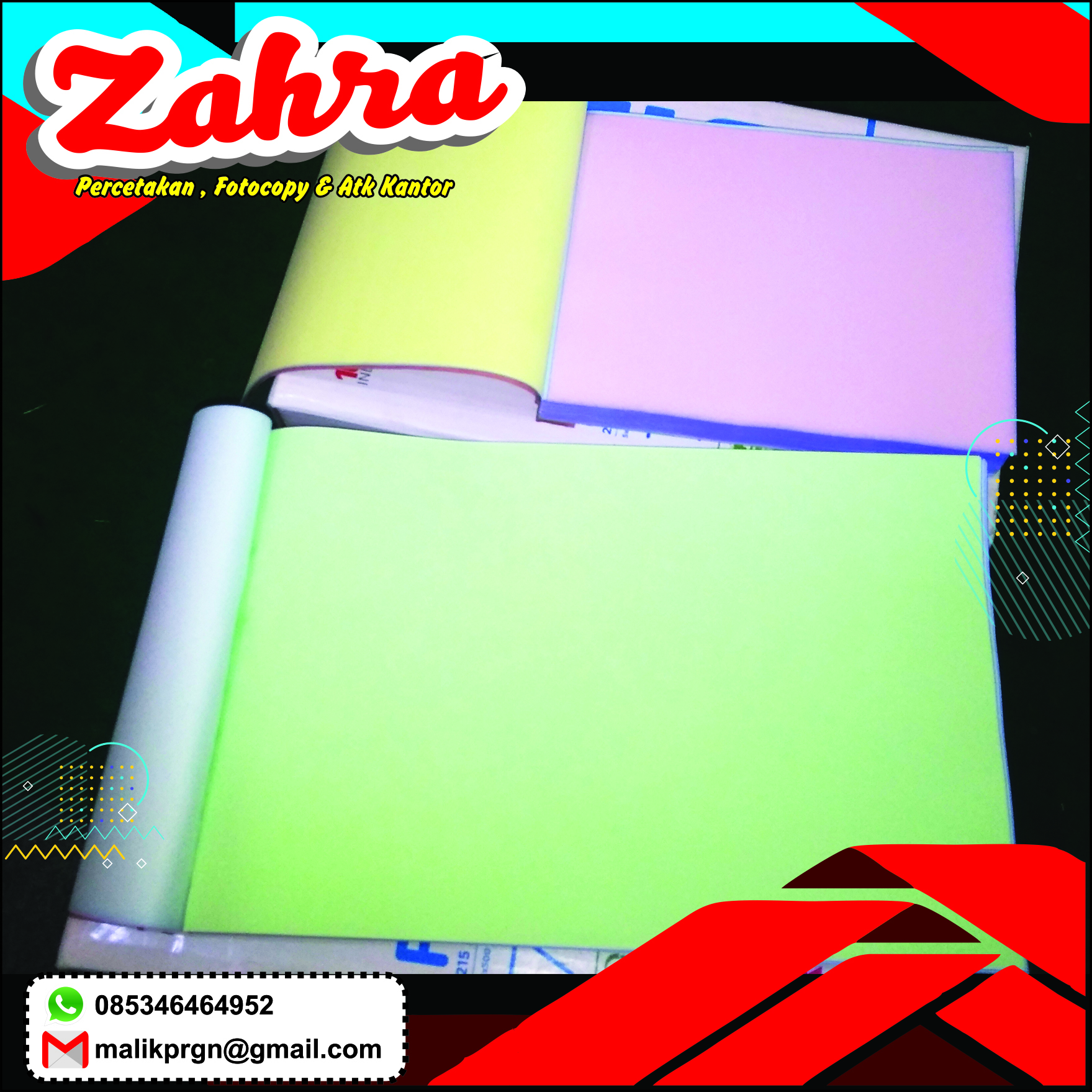 NCR 5 PLY FOLIO