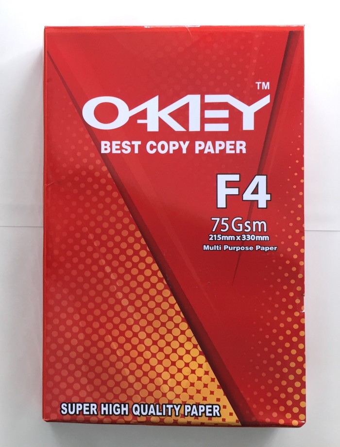 kertas OKEY F4 75gsm 1 Rim