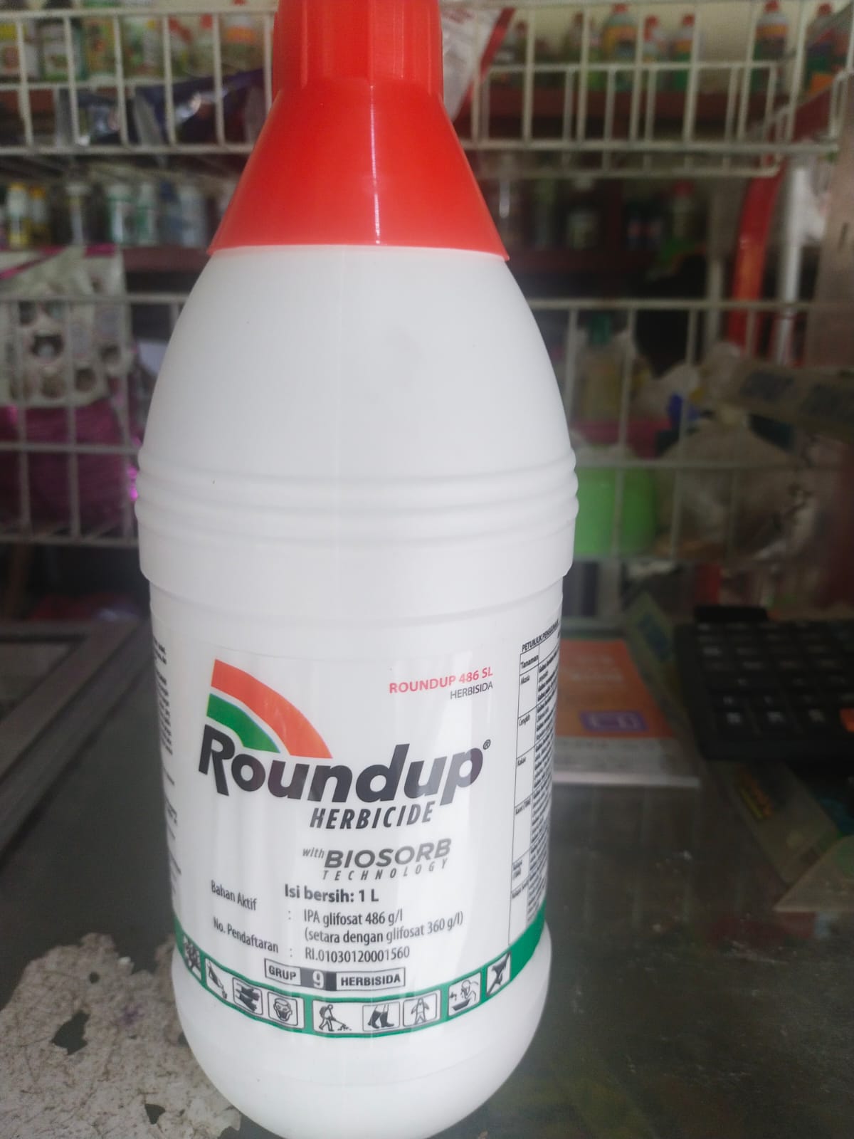 Herbisida Roundup Biosorb 486 SL