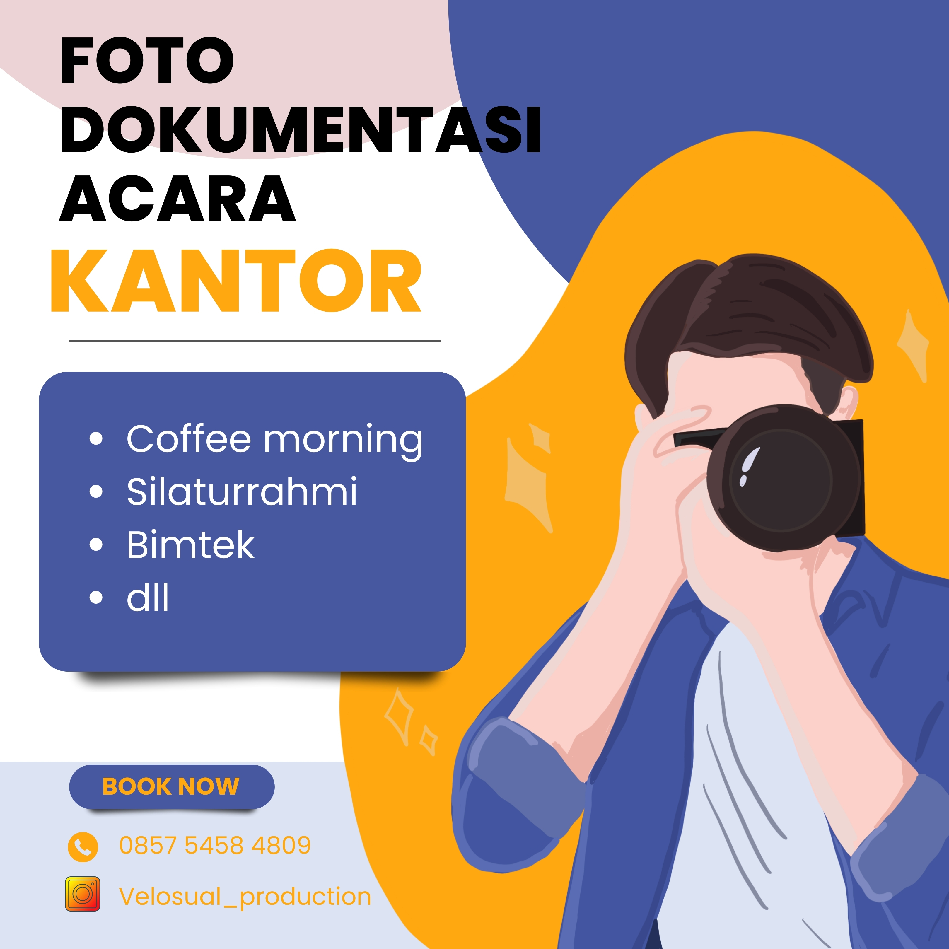 Dokomentasi foto acara kantor