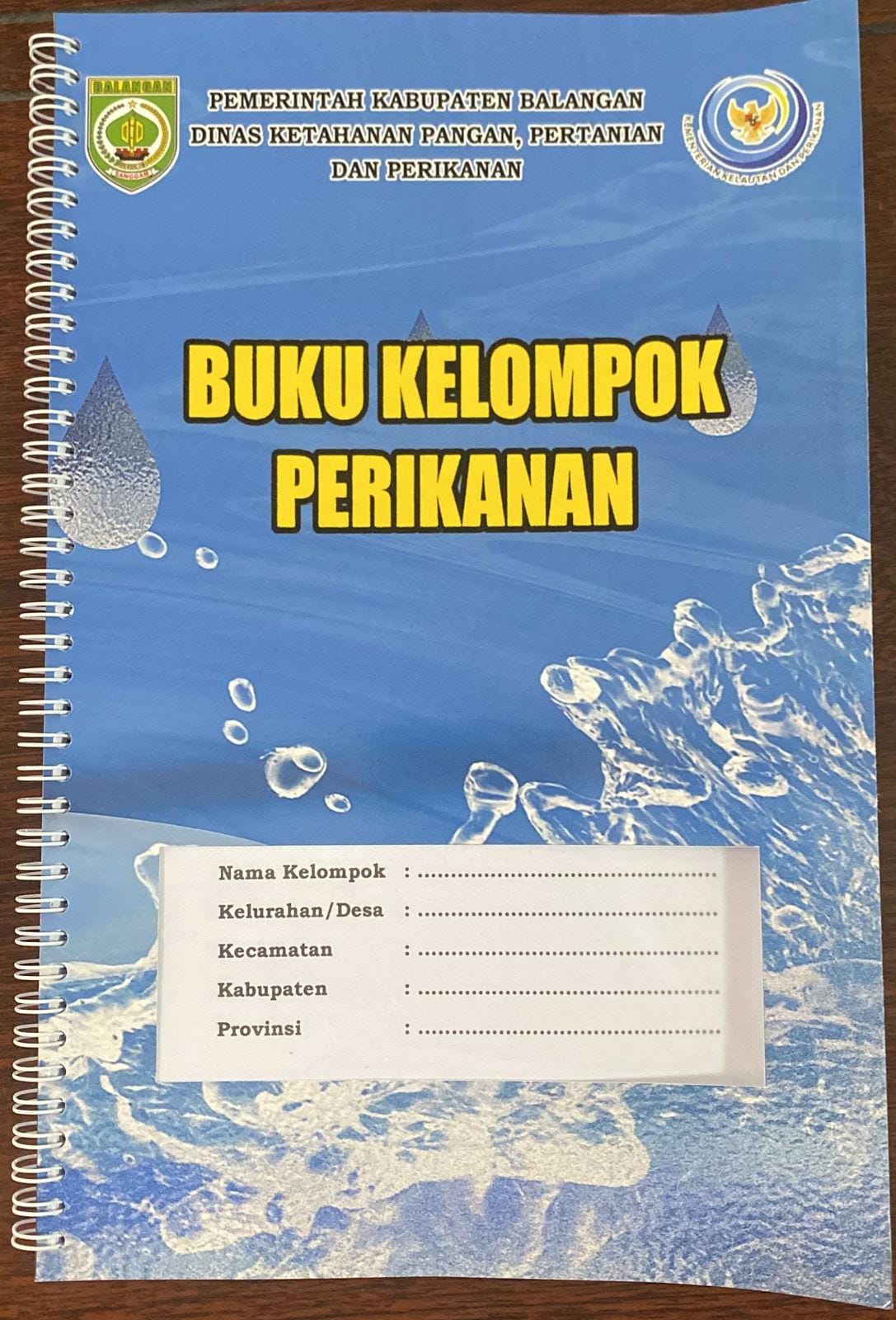 Cetak Buku Kelompok Perikanan