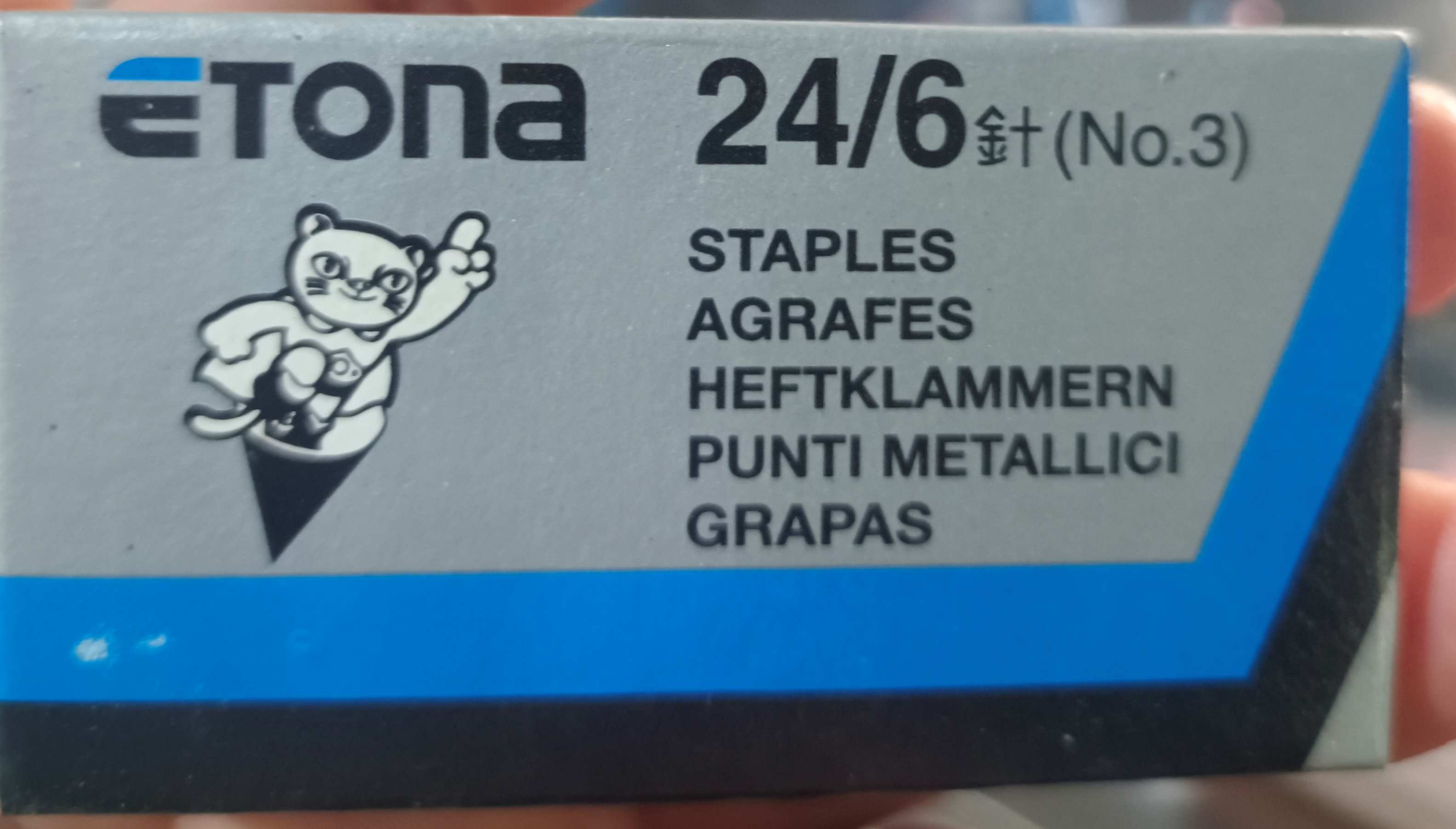 ISI STAPLES etona no.3