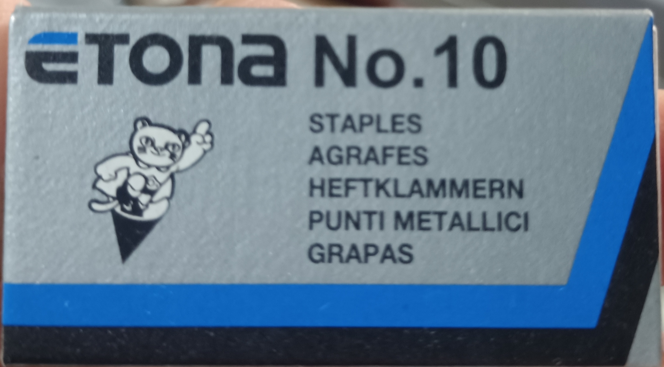 ISI STAPLES etona no.10