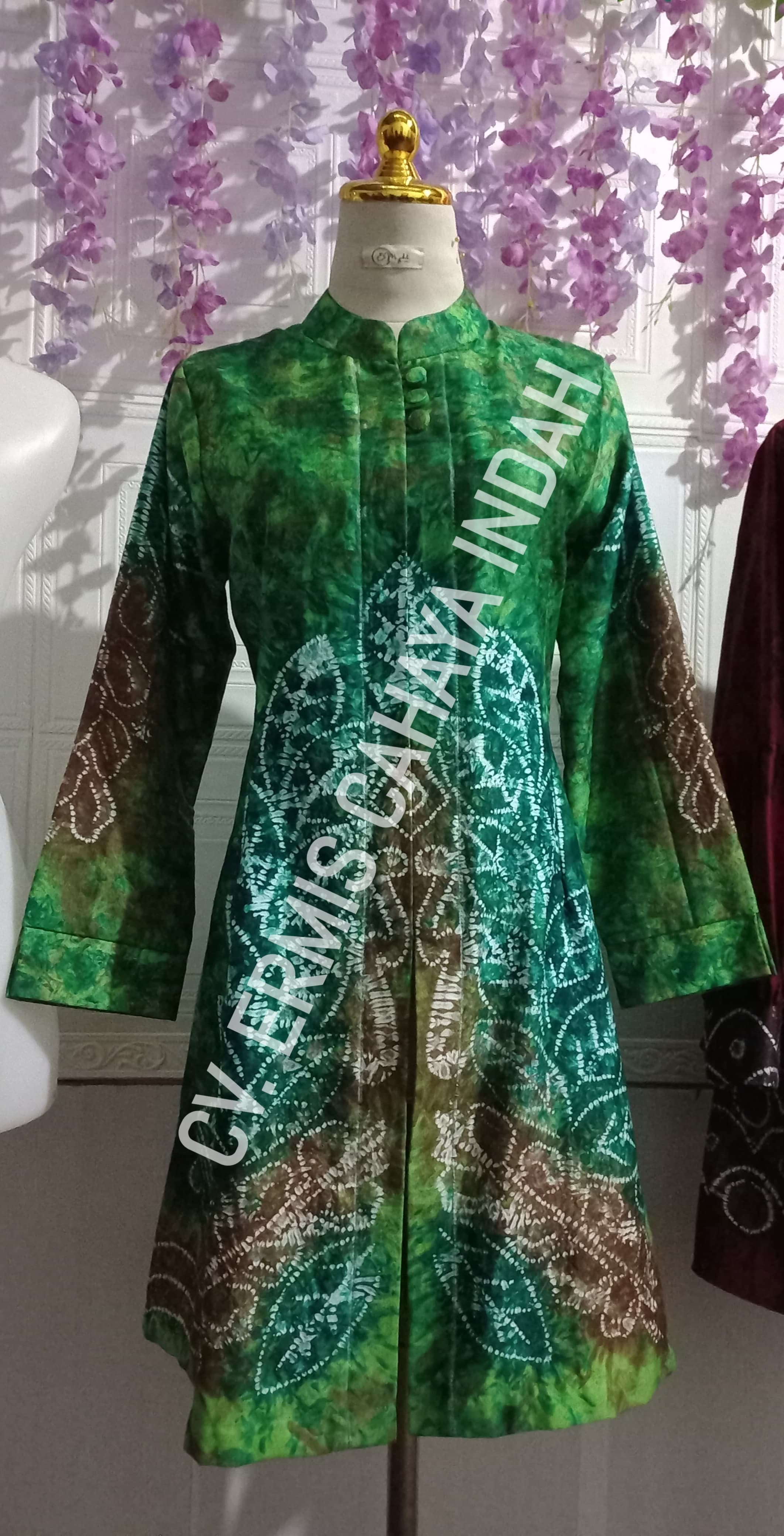 Baju Atasan Batik Sasirangan Hari Jadi