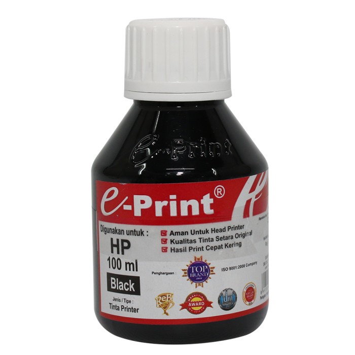 tinta print hitam 100ml