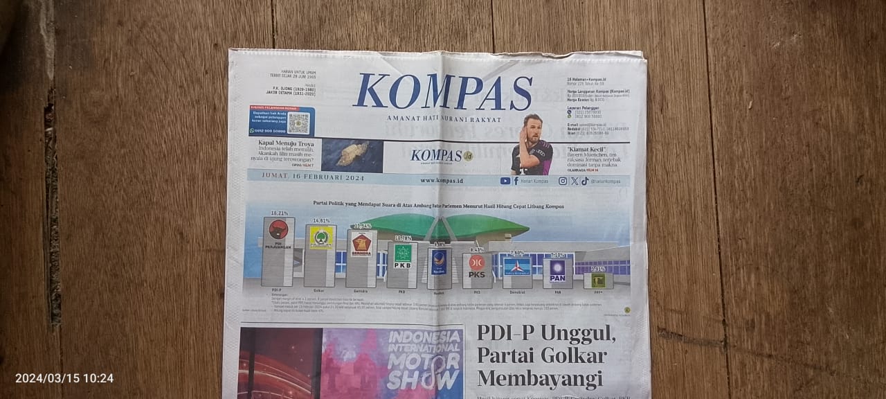 Surat Kabar Harian Kompas