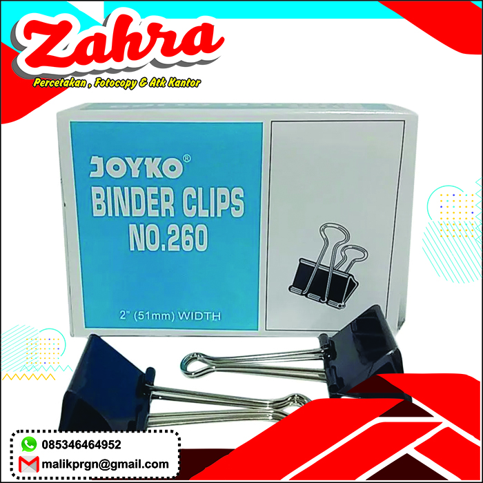 BINDER CLIP 260