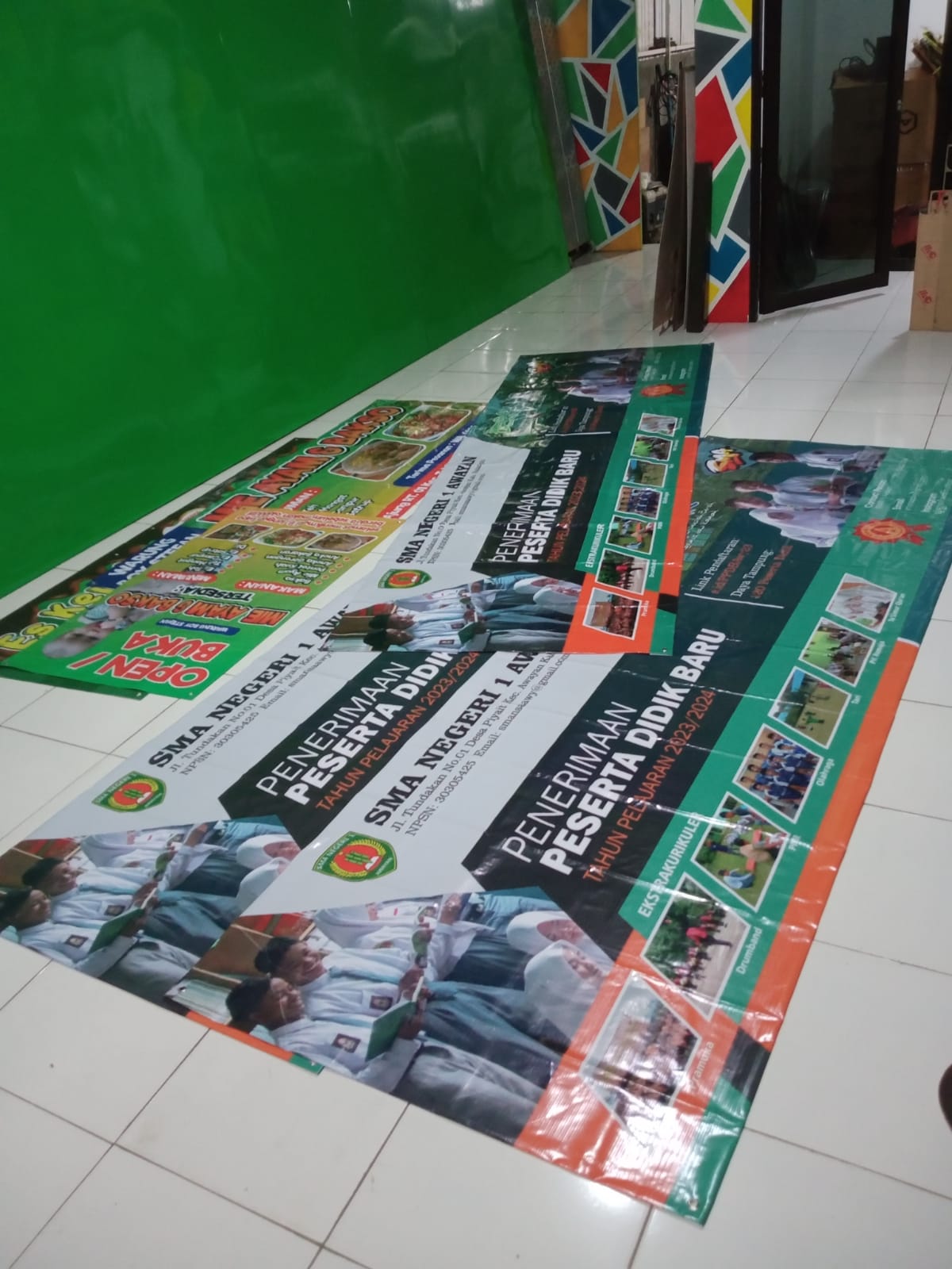 SIOPEN BALANGAN - LATANSA ADVERTISING - SPANDUK 1X1 METER