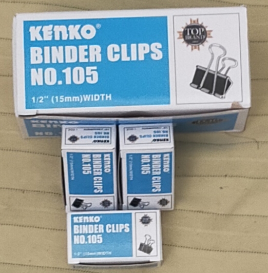 Binder clip No 105 kenko