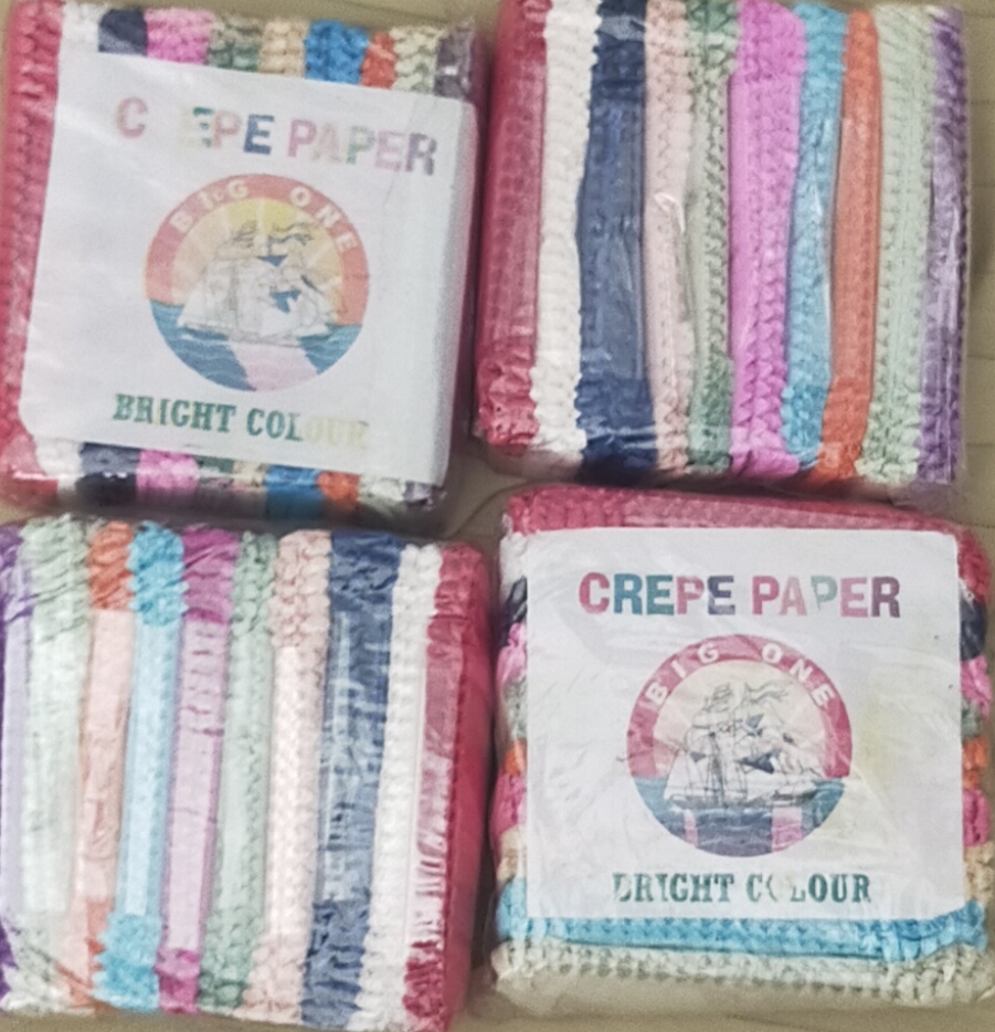 Kertas jagung crepe paper