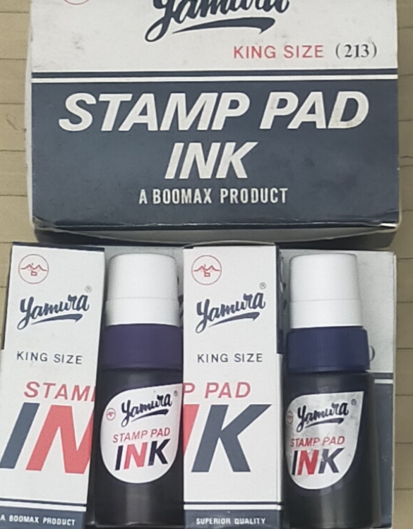 Tinta stamp pad  yamura 50cc