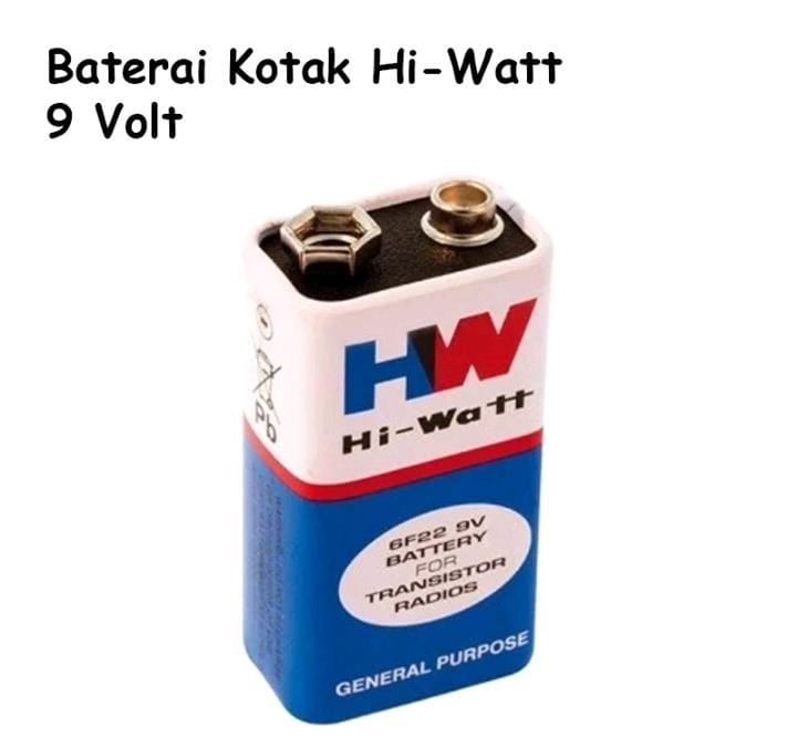 BATERAI 9 VOLT