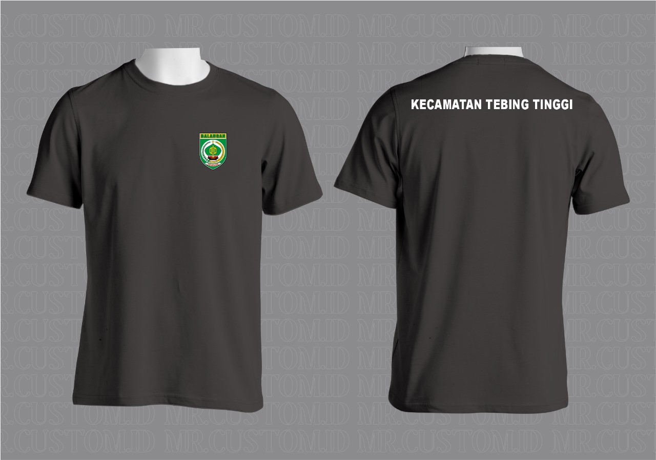 BAJU KAOS SABLON LENGAN PENDEK