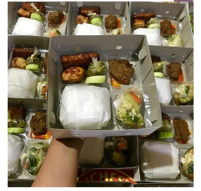 SIOPEN BALANGAN - CATERING MAMA KAKA - PAKET 4 NASI BOX