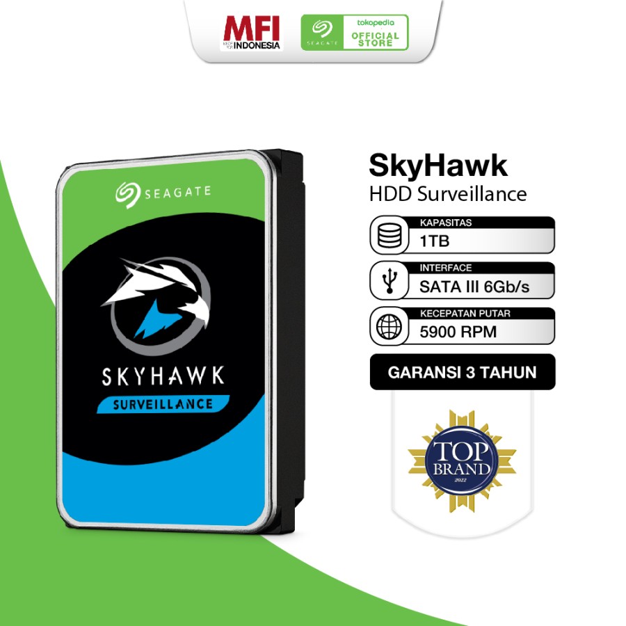 HARDISK SEAGATE SKYHAWK  1TB