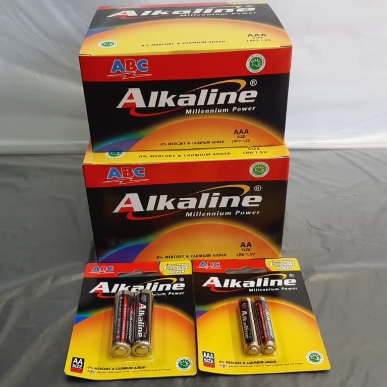 Baterai AAA ABC ALKALINE