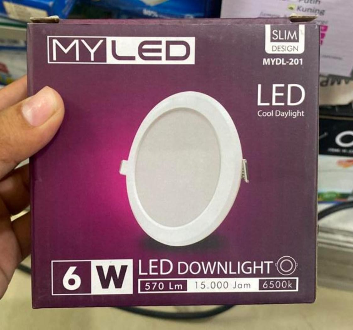 Lampu DL Myled IB Bulat Putih 12 Watt