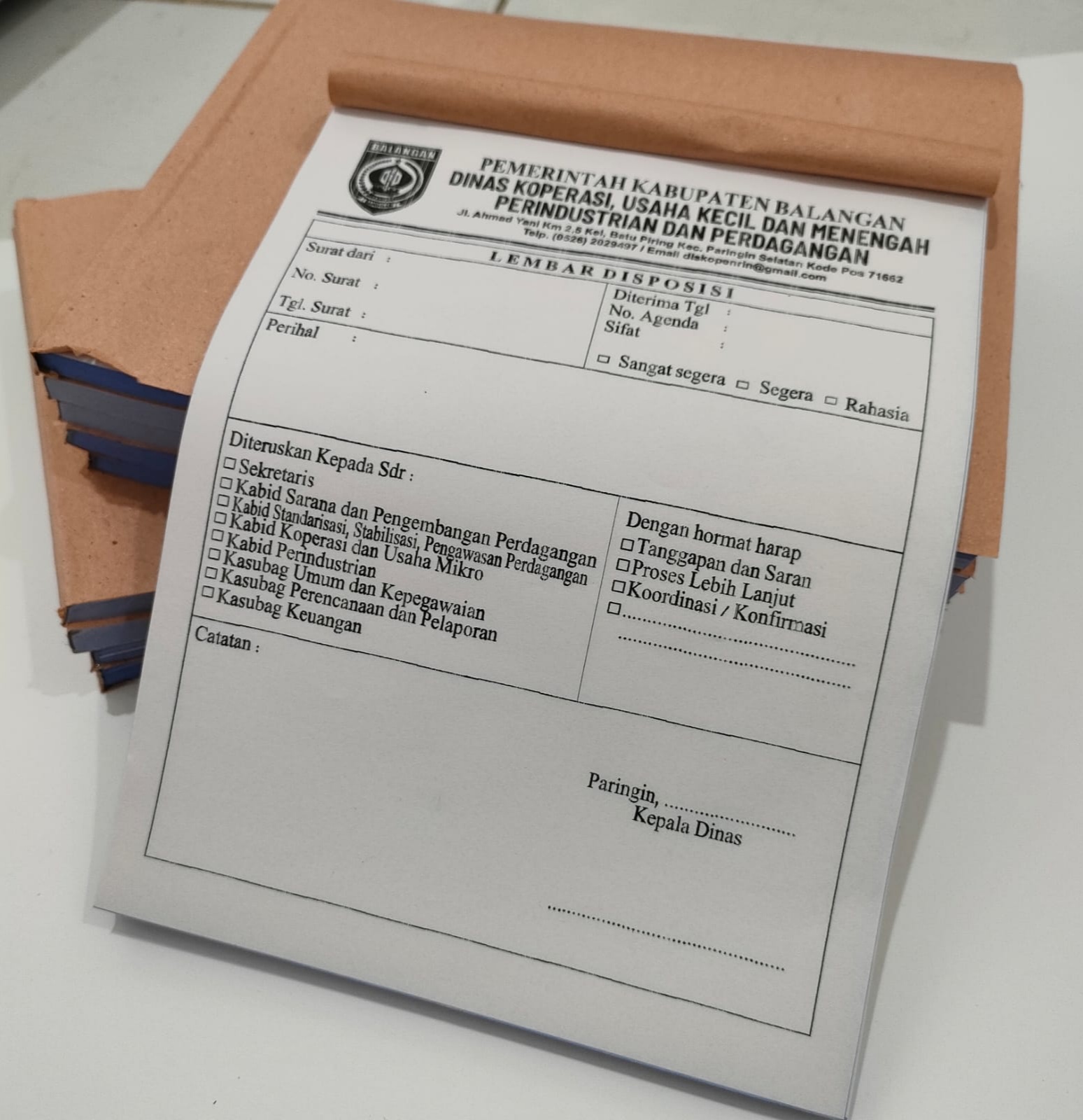 Kertas Disposisi
