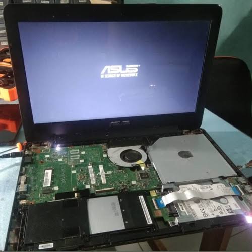 Servise berat laptop