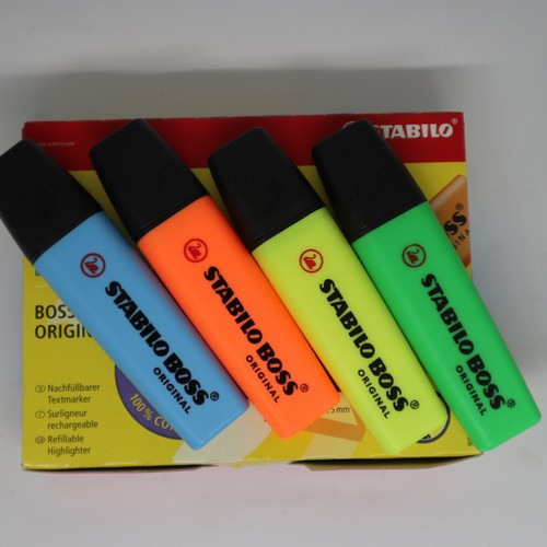 Penanda Tulisan (Stabilo Warna)