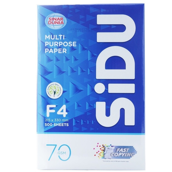 KERTAS SIDU F4 70 GSM