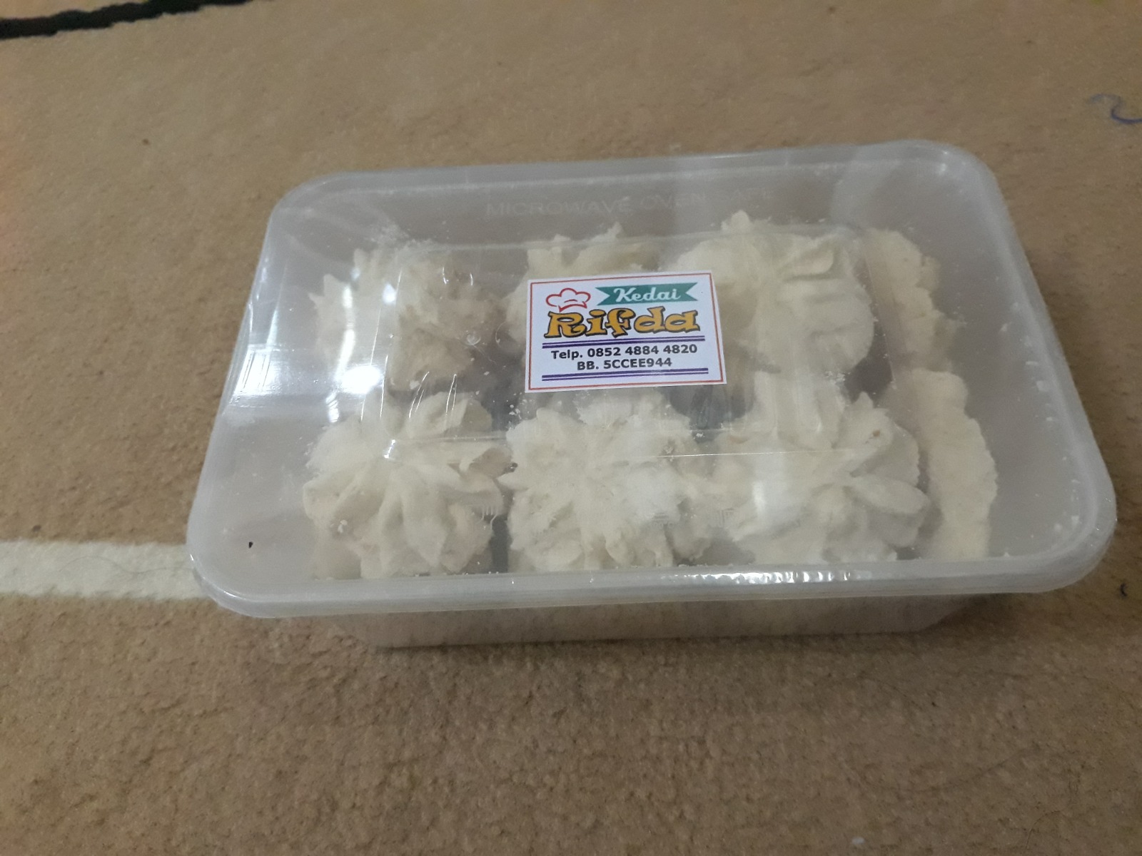 Kue Kering - Semprit Sagu Keju