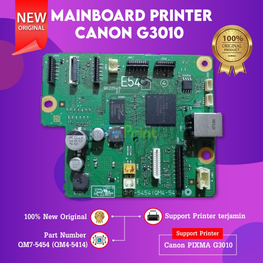 Mainboard Board Printer Canon G3010 Motherboard G 3010 New Original