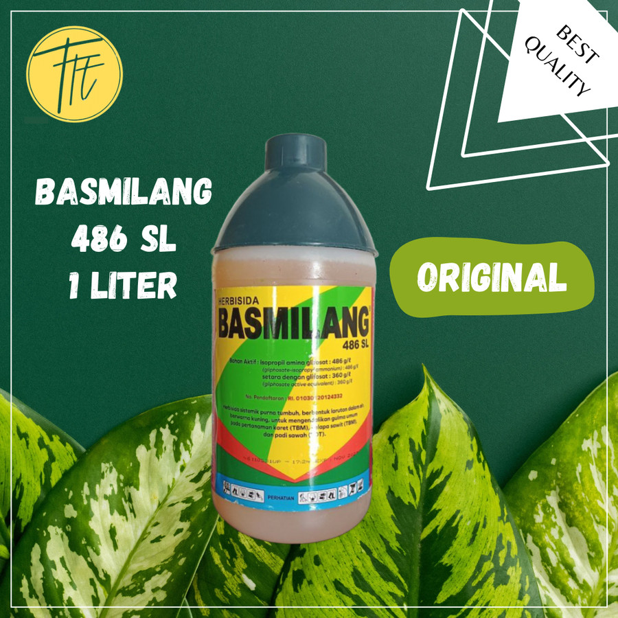 Basmilang 486SL 1 Liter Herbisida Sistematik Pembasmi Rumput